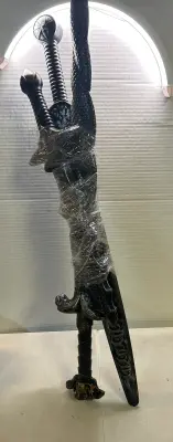 3 plastic swords