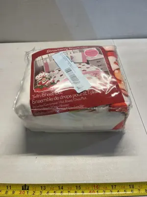 strawberry shortcake twin sheet set