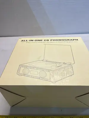 all in one CD phonograph