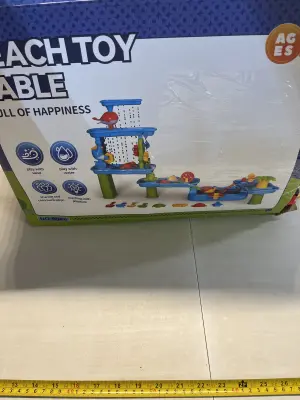 beach toy table