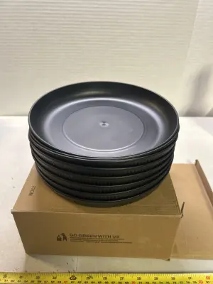 8 piece wheat plates