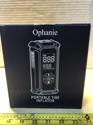 Ophanie portable tire inflator