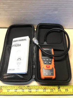 Toptes Gas leak detector in case