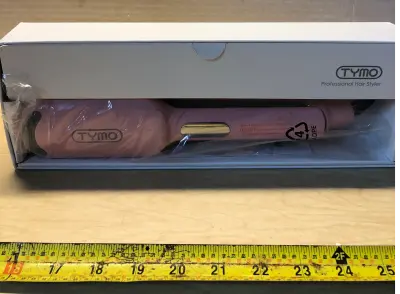 Tymo professional wave curling iron comes on