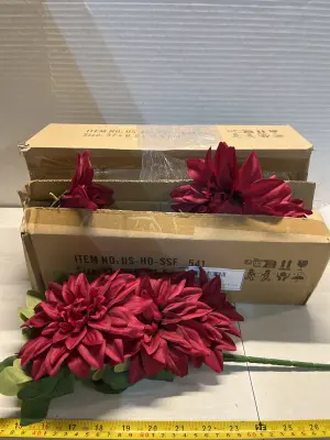 4ct box of artificial flowers