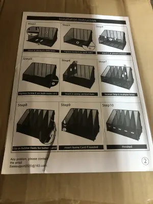 Wire file organizer