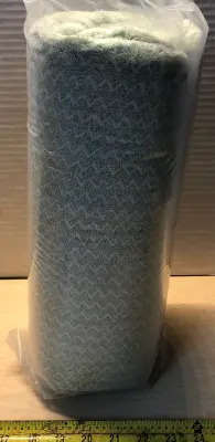 Green bath towel