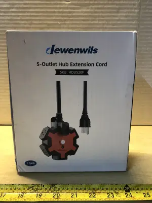 5 outlet extension hub