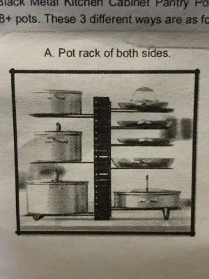 Pot rack organizer