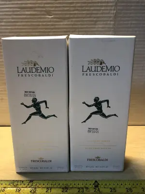 2 boxes 16.9oz Laudemio extra virgin olive oil exp:9/30/26