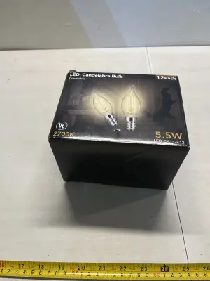 LED candelabra bulb