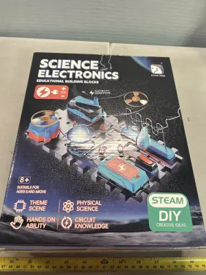 Science, electronics educational building blocks