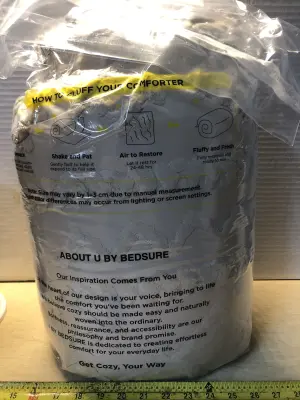 Unknown size comforter