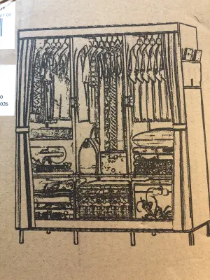 Portable closet organizer