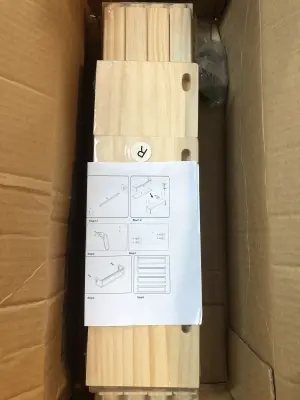 Shelf set as is opened box