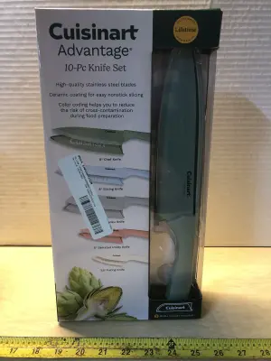 Cuisinart advantage 10pc knife set