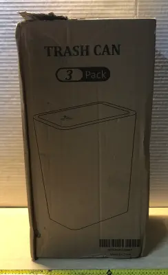 3pc trash can
