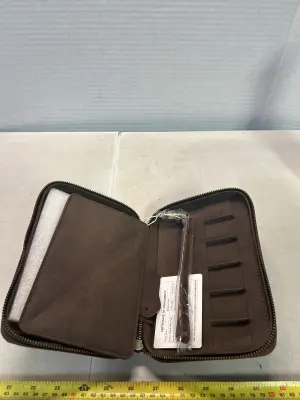 leather watch case