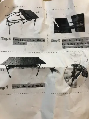 Foldable table