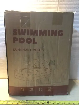 Sunshade swimming pool as is