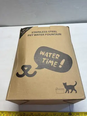stainless steel pet water fountain 3.2L