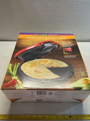 deluxe 10 inch quesadilla maker