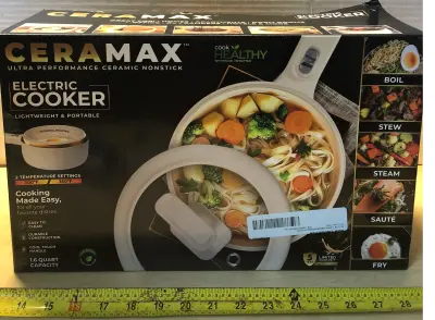 Ceramax electric cooker works