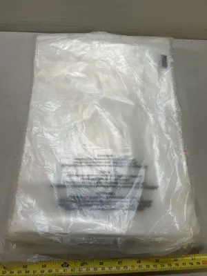 lot of sealable clear bags