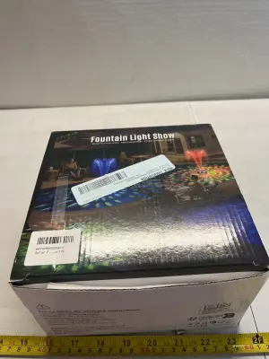 fountain light show