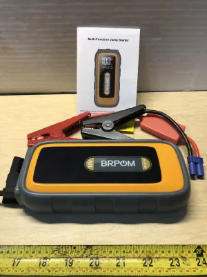 Multifunctional 12V jump starter comes on