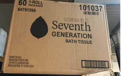 60 rolls seventh generation toilet paper