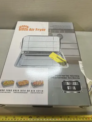 stainless steel oven air fryer tray