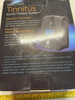 tinnitus sound therapy system