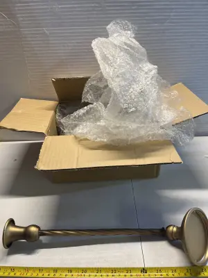 box of candle holders