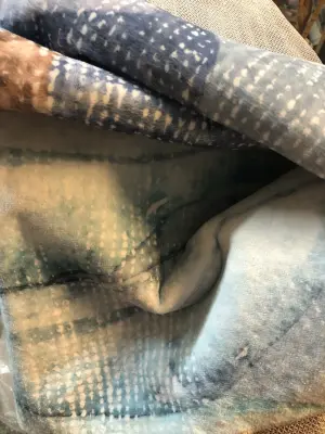 Unknown size area rug