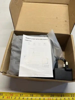 Power strip with USB ports