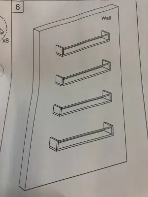 Floating Bookshelf