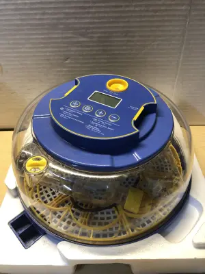 Egg incubator comes on