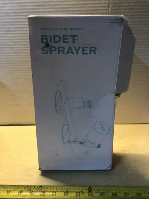 Bidet sprayer as is box opened