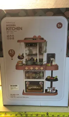 Beibe Good modern kitchen play set as is