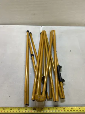 gold metal easel stand