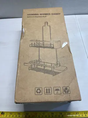 hanging shower caddy