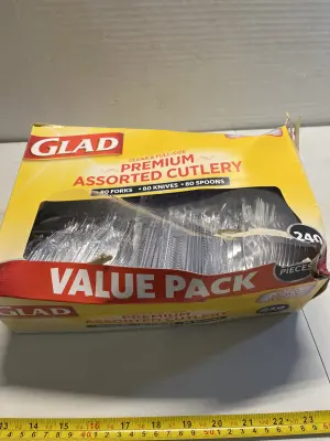 240pcs assorted cutlery