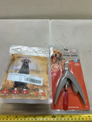 duck strip dog treats and pet nail clippers