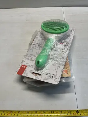 dog chews & dog brush