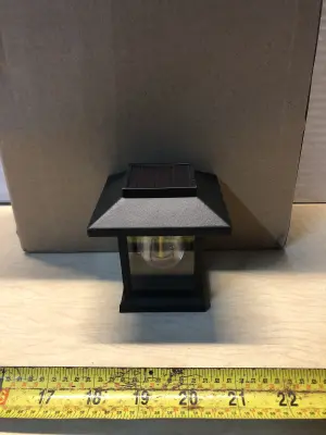 6pc solar powered pathway lights
