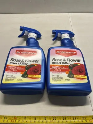 2ct 24fl oz bio advanced rose & flower insect killer