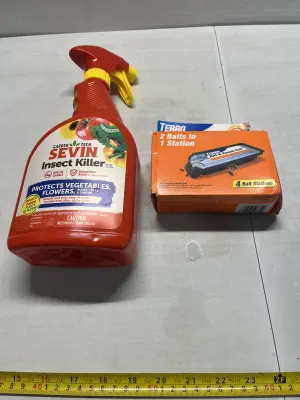 garden tech sevin insect killer 1Q , terro 4pk bait stations