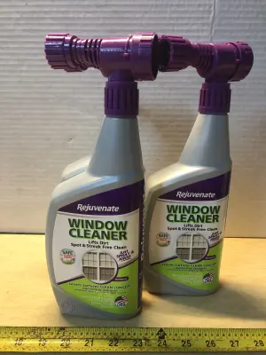 3 bottles 32oz rejuvenate window cleaner