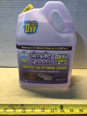 1 gallon simple green concrete and driveway cleaner